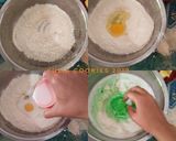 Foto langkah ke 2 dari resep Killer Softbread Roti Tawar Pandan #minggukeenam.