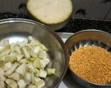 लौकी और मूंग दाल रेसिपी चरण 1 फोटो