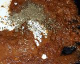 A picture of step 5 of Tofu kadhai masala.