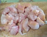 Foto del paso 1 de la receta: Pollo con piña