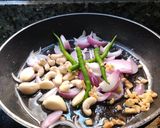 A picture of step 3 of RAJMA CURRY with EGGS.