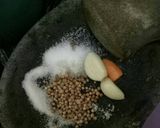 Foto langkah ke 14 dari resep Sayur bening jagung, tempe tepung, ikan lele goreng dan sambel.