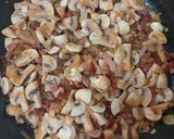 Foto del paso 4 de la receta: Tallarines carbonara con champiñón