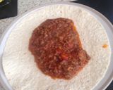 A picture of step 9 of My Salsa Beef Tortilla 😀.