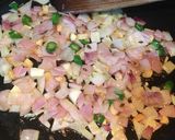A picture of step 3 of Shakshuka.