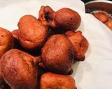 A picture of step 5 of Banana Fritters.