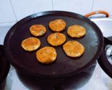 A picture of step 4 of Healthy tasty delicious left over rajma tikki.