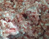 A picture of step 2 of Gola Kabab.