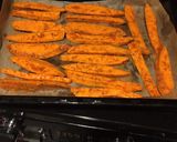 A picture of step 3 of Sweet potato fries:.