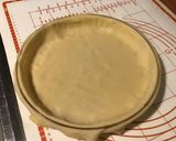 Une image de l'étape 2 de Tarte aux pommes sur lit de compote pommes et noix (pâte brisée aux deux beurres).