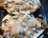 Foto del paso 6 de la receta: Berenjenas rellenas con atún y gambas