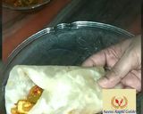 A picture of step 12 of Paneer Frankie Paneer Rolls.