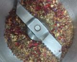 A picture of step 2 of Raw Mango green chili aachar.