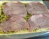 Une image de l'étape 2 de Roulés feuilletés jambon blanc, pesto et pavot bleu.