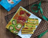 Foto langkah ke 11 dari resep Lapis Legit Pisang Ijo Kurma.