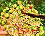 Hình bước làm 1 của món Sung ngâm mắm chua ngọt