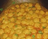सोयाबीन आलू की सब्जी (soyabean aloo ki sabzi recipe in Hindi) रेसिपी चरण 3 फोटो