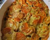 Une image de l'étape 6 de Gratin de patates douces au coco et curry❤️vegan🔝.