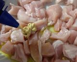 Фото кроку 2 до Куриные шашлычки в духовке / Chicken souvlaki in oven.