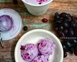A picture of step 6 of Black currant ice cream.