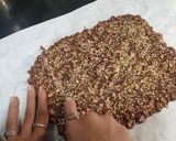 A picture of step 4 of Chocolate Peanut Chikki.