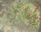 A picture of step 1 of Chicken veg Samosas.