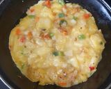 Foto del paso 3 de la receta Tortilla de patata, cebolla, pimiento rojo y verde