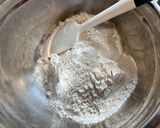 A picture of step 2 of Banana Pound Cake.