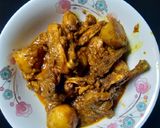 দেশি চিকেন ভুনা আলু দিয়ে রেসিপির ধাপ 4 ছবি