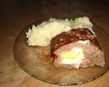 Foto del paso 6 de la receta: Pan de carne relleno con puré de papas