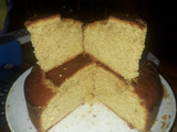 Banana cake with Lemon rind, Lemon Zest and Cinnamon