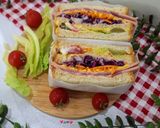 عکس مرحله 10 از دستور ساندویچ کلاب کالباس 😋