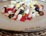 Foto del paso 9 de la receta Ensalada de alubias blancas con queso de cabra