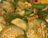 Foto langkah ke 10 dari resep Tempe Tahu Sayur Terong Tauco Medan.