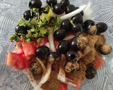 Foto del paso 2 de la receta: Ensalada de garbanzos con tomate, comino y cilantro