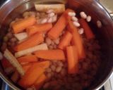 Fejtettbab leves csipetkével recept fázis 3 fotója