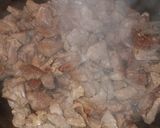 A picture of step 2 of Carne de puerco con salsa de chipotle (Pork with chipotle sauce).