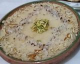 A picture of step 5 of Kheer (rice pudding).