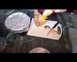 A picture of step 2 of Mango stuffed kulfi.