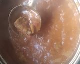 A picture of step 7 of Fish curry.