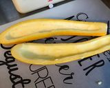 Une image de l'étape 2 de Courgette jaune farcie pancetta tomates emmental aux épices et origan (recette plancha).