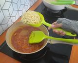 Foto langkah ke 3 dari resep Baked Spaghetti Brulee #dapurelbeweek28.