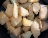 Une image de l'étape 1 de Beurre de pomme à l’air fryer.