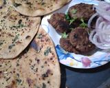 A picture of step 4 of Tawa kache qeeme ke kabab.