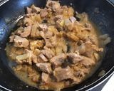 Une image de l'étape 9 de Porc sauté au citron confit,oignon et marinade.