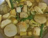Foto langkah ke 6 dari resep Gangan Asam Keladi Jantung Pisang.
