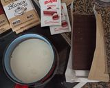 Foto del paso 4 de la receta 🍫Tarta de 3 chocolates fácil (molde 20 cm) 🍫 🤤