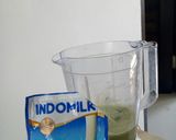 Foto langkah ke 4 dari resep Simple smoothie green tea.