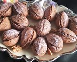Une image de l'étape 4 de Gâteaux fourrés en forme de Noix.