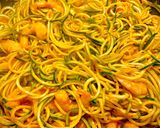 Foto del paso 7 de la receta: Espagueti de calabacín con langostinos 🦐🥒 Calapasta (Para 2 personas)